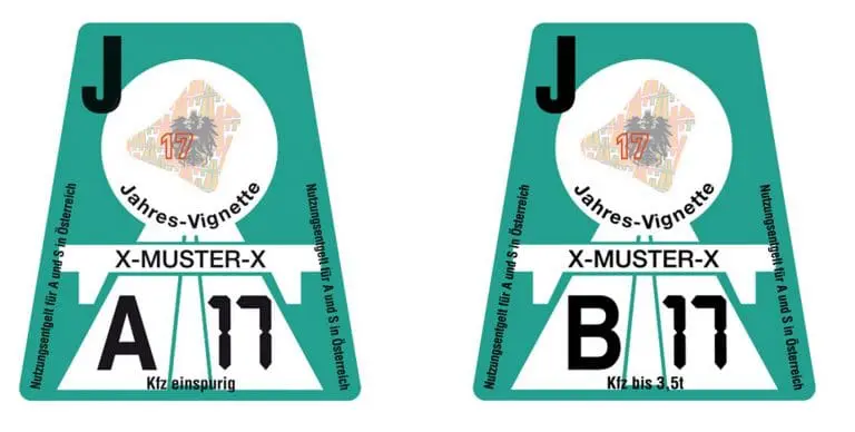 Vignet Oostenrijk 2017