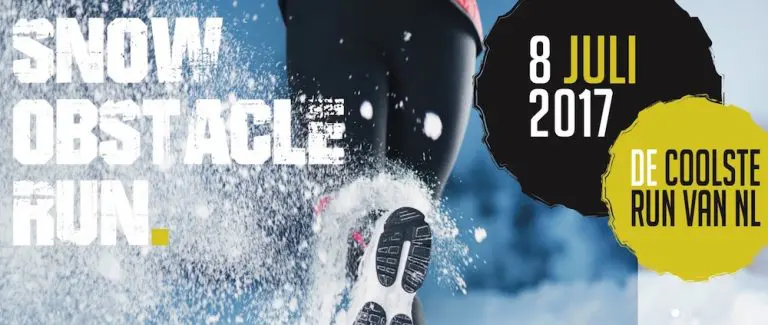 snow obstacle run