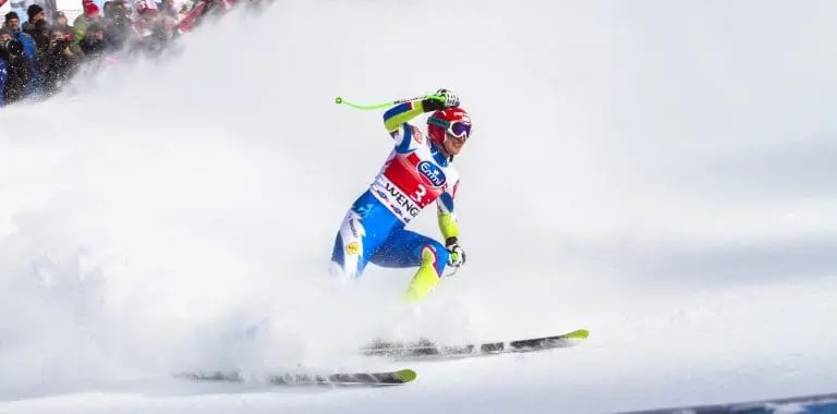 World cup skier
