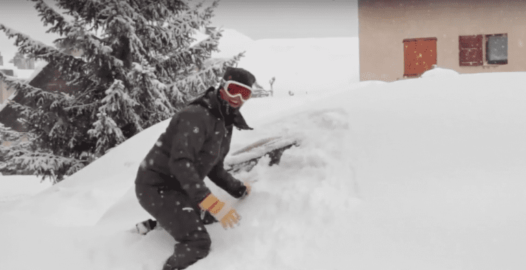 Frank auto uitgraven