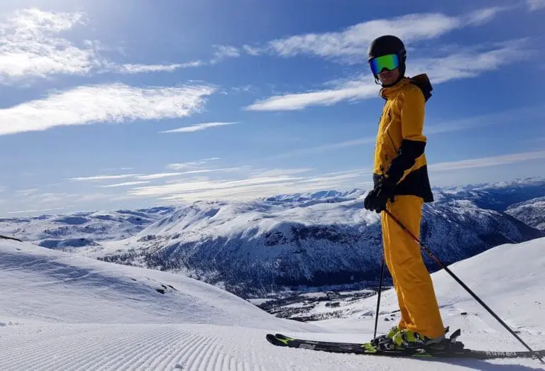 Wintersport Myrkdalen Noorwegen Uitzicht