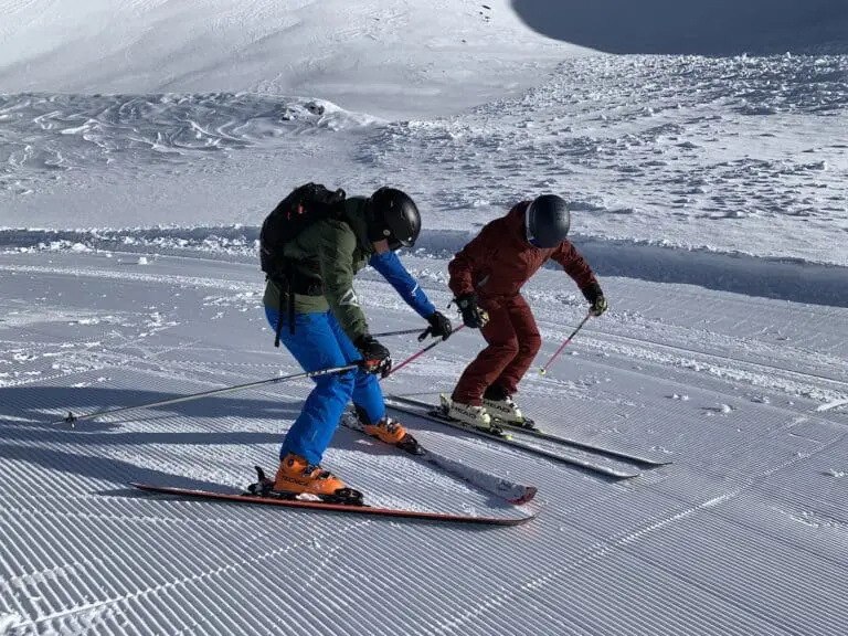 Skiles op wintersport