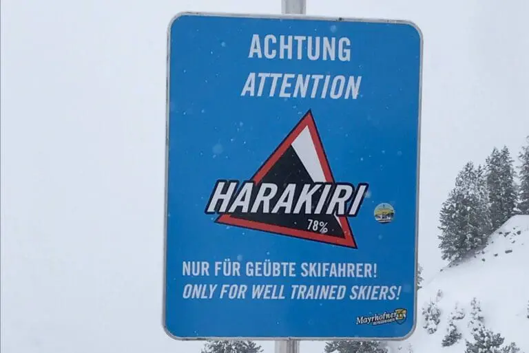 Harakiri in Mayrhofen