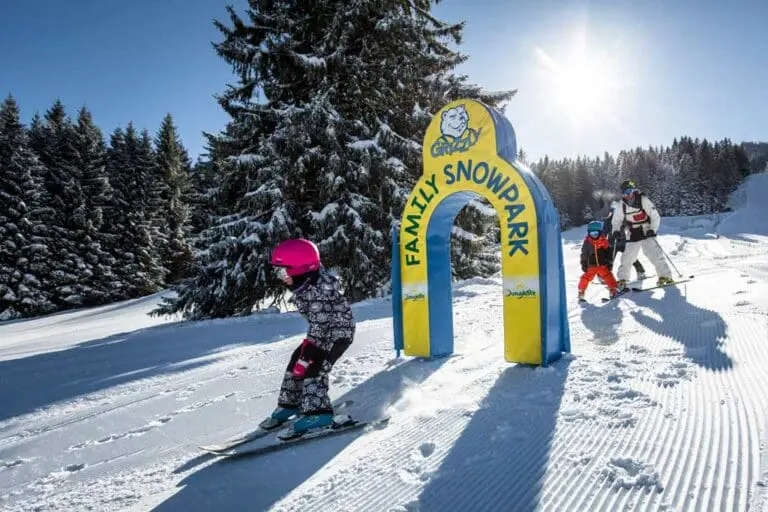 Wintersport met kinderen in het Tannheimer Tal