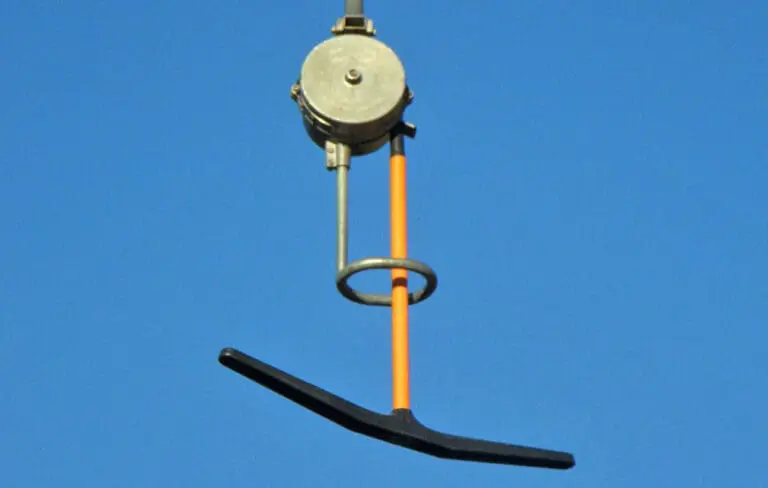 Anker aan een sleeplift