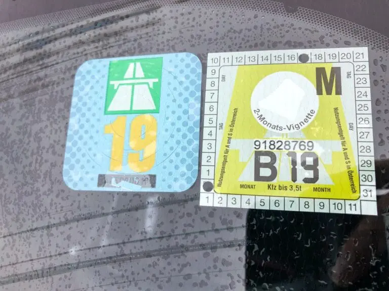 Vignet Oostenrijk 2019 en Vignet Zwitserland 2019