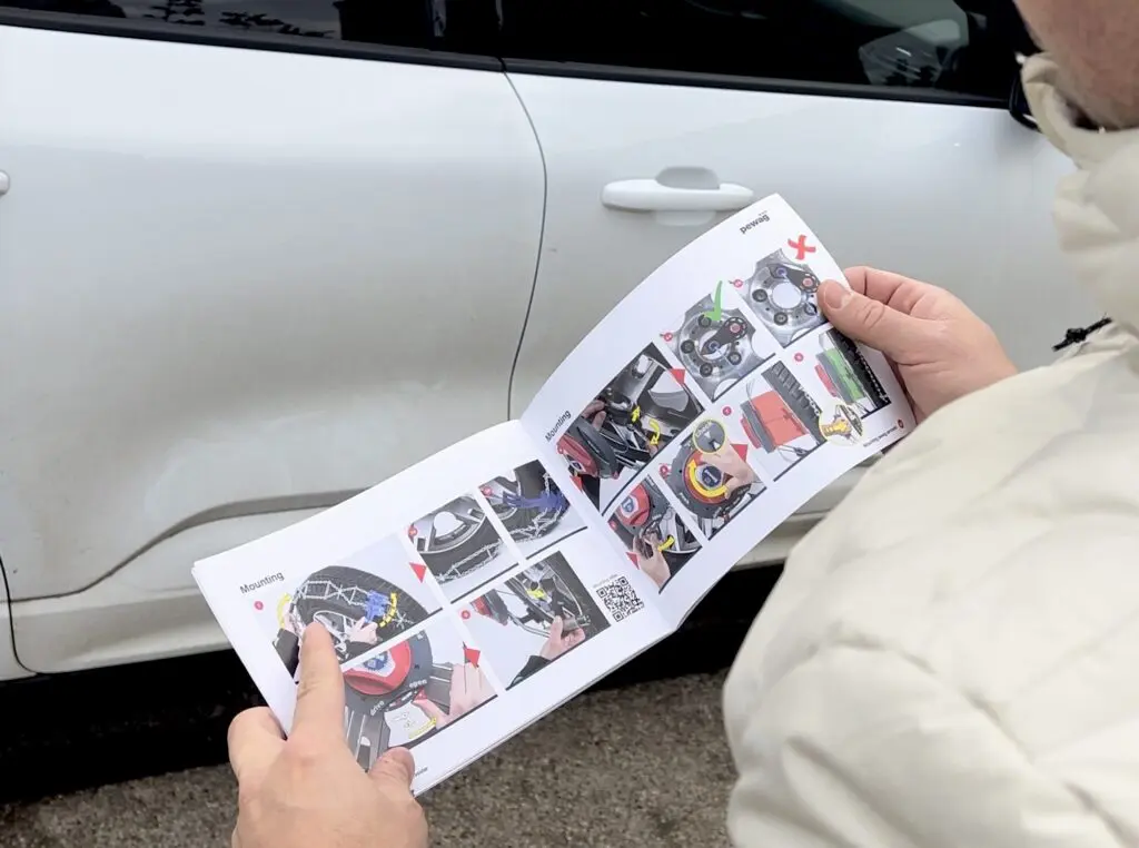 handleiding sneeuwkettingen