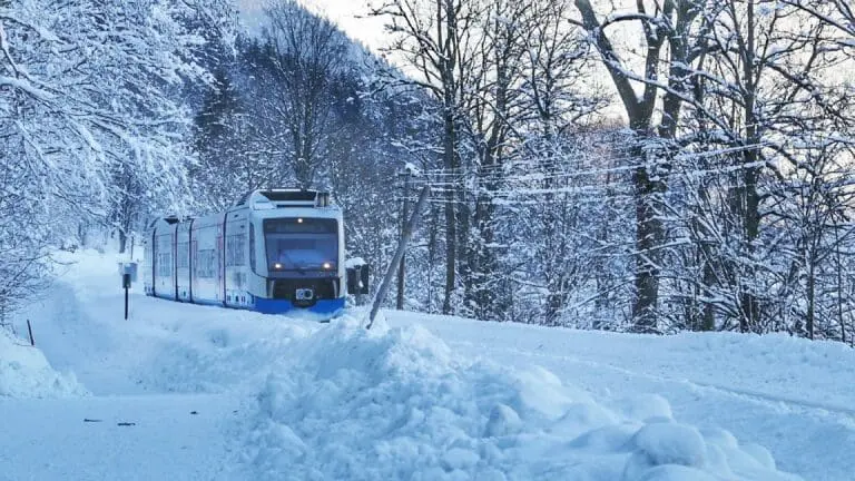 Wintersport Frankrijk 2021 trein