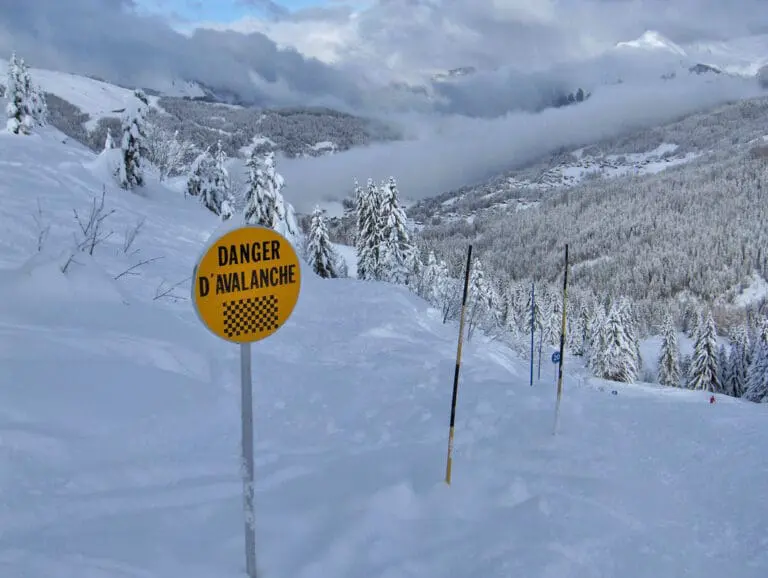 Pistebord risque d'Avalanche