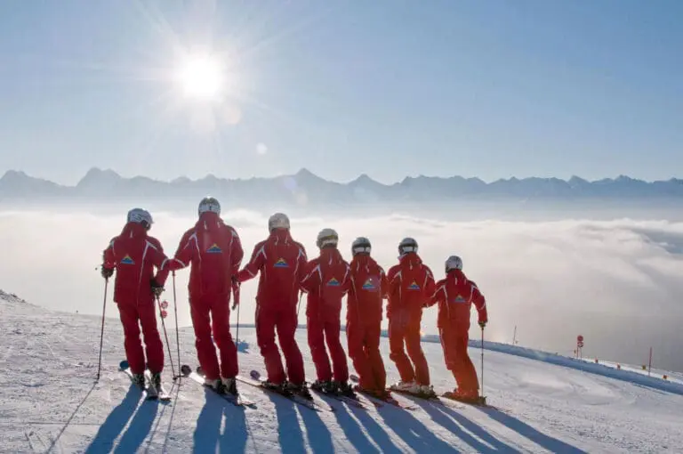 Skileraren in skigebied Serfaus-Fiss-Ladis