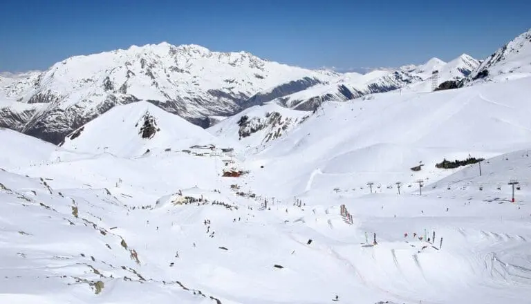 Zomerskiën Les Deux Alpes op de gletsjer