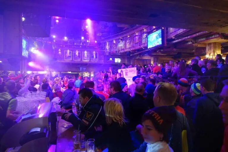 Après-ski in Hohenhaus Tenne