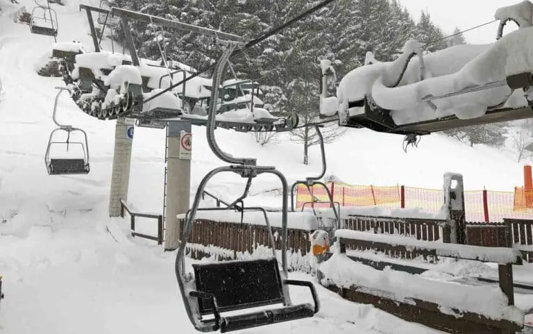 Oude Gabühelbahn stoeltjeslift in Hochkönig