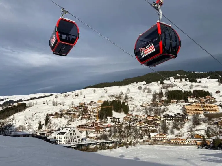 Nieuwe 12er KOGEL bahn Saalbach Hinterglemm