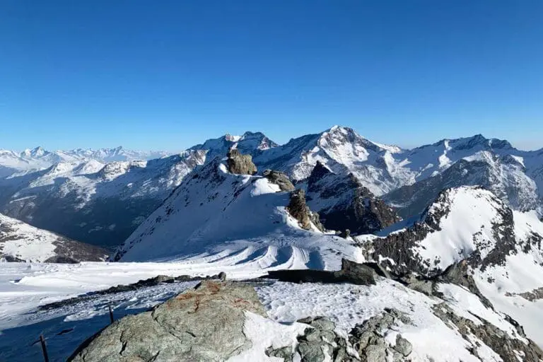 Gletsjer en snowfarming Saas Fee