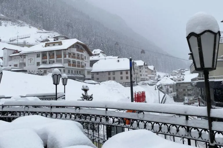 Sneeuw in Ischgl