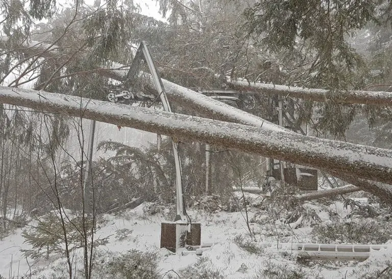 Stormschade Oberdorf skigebied Wildhaus