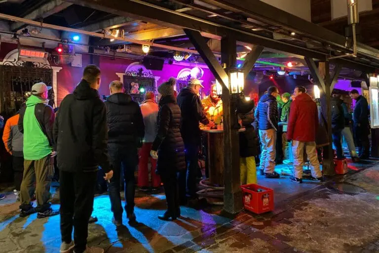 apres ski in hinterglemm