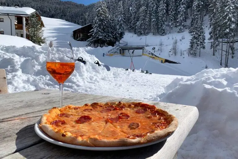 Pizza aperol spritz