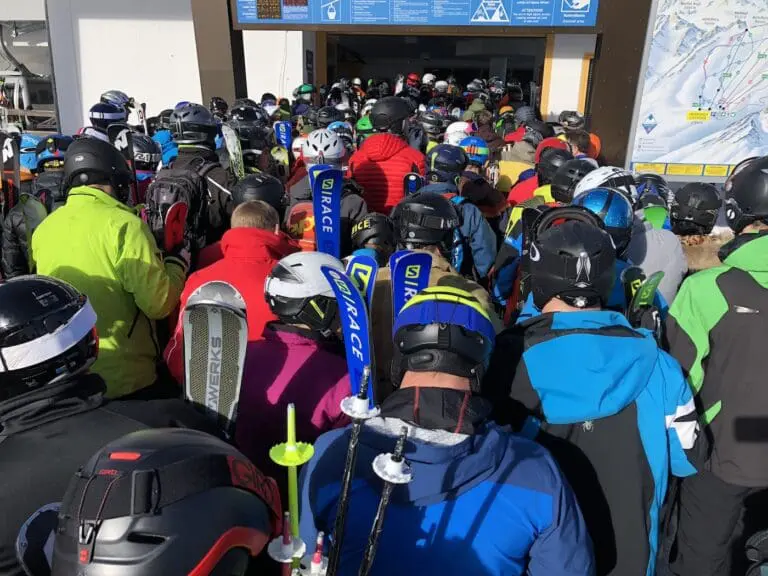 Drukke weken wintersport