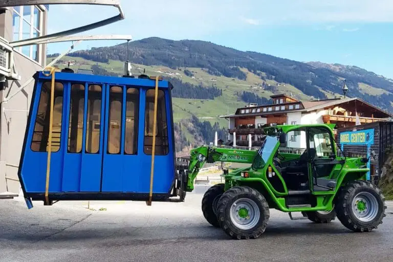 Oude gondel Gerlossteinbahn