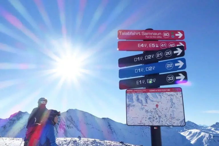 Belastingvrij shoppen wintersport Samnaun