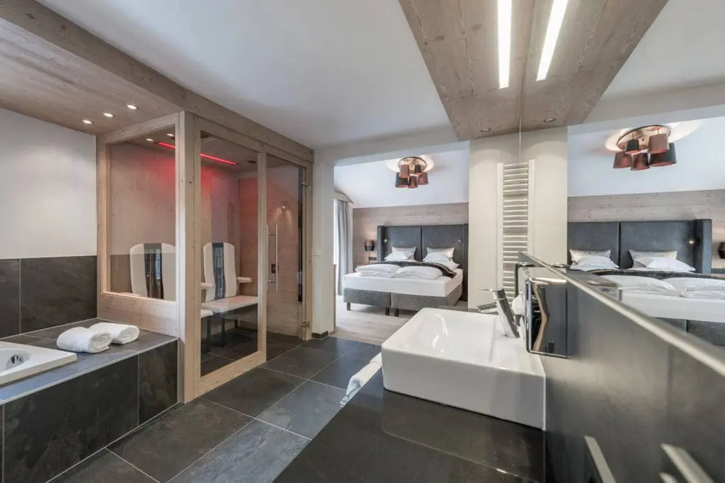 Luxe hotelkamer in Sölden