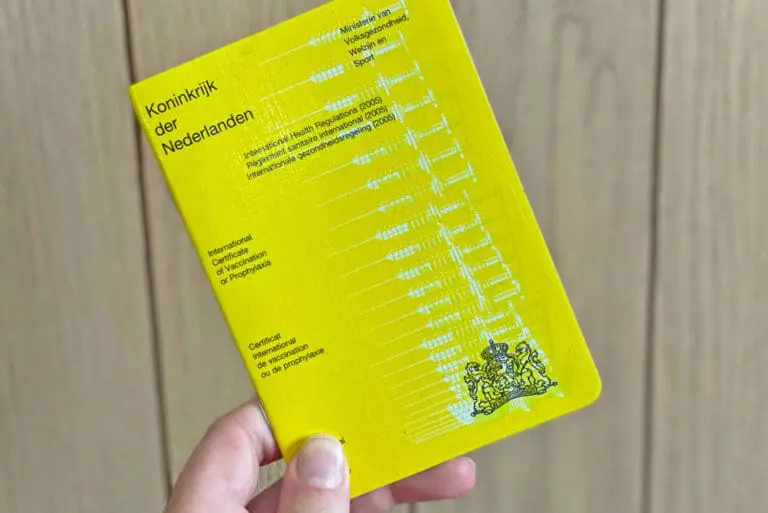 gele boekje vaccinatiebewijs corona