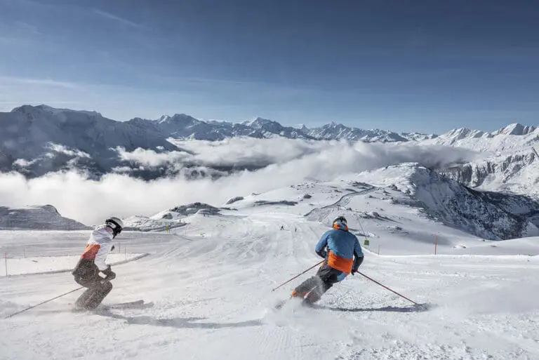 skiën in de Aletsch Arena