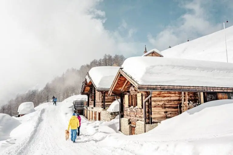 Winterwandelen Leukerbad