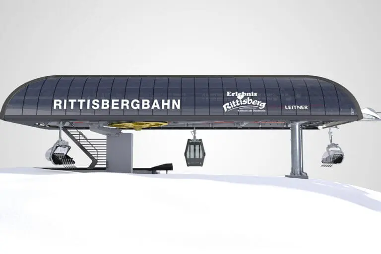 nieuwe Rittisbergbahn in Ramsau