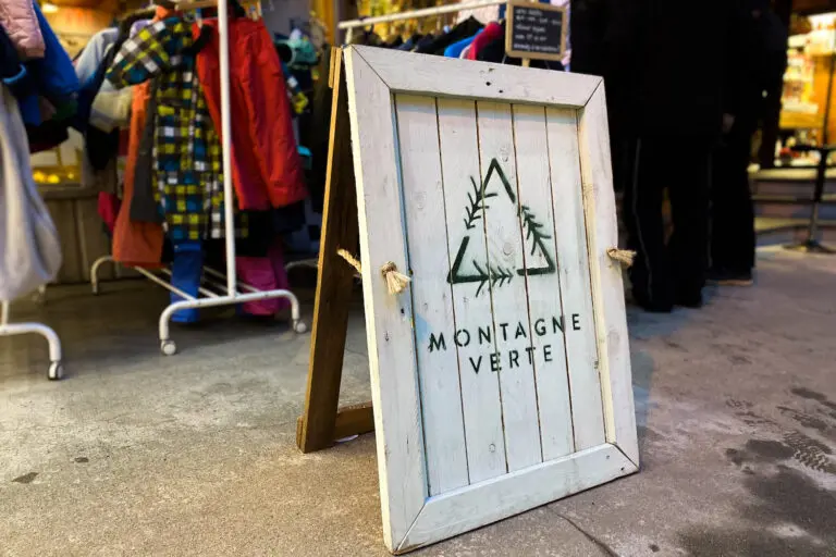 Duurzaamheid door de organisatie Montagne Verte Morzine