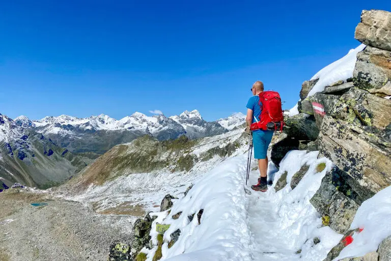 wandelen in de zomer in Oostenrijk