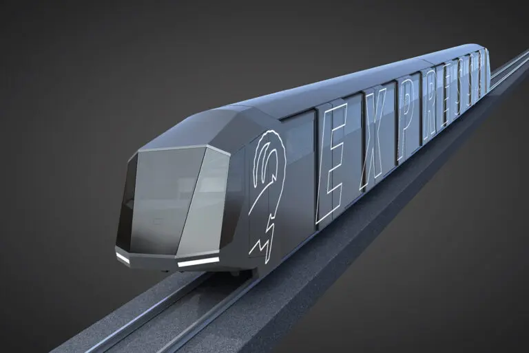 nieuwe Gletscherexpress naar de Pitztaler Gletscher