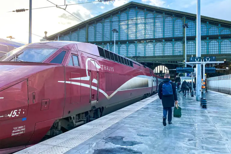 Met de Thalys op wintersport