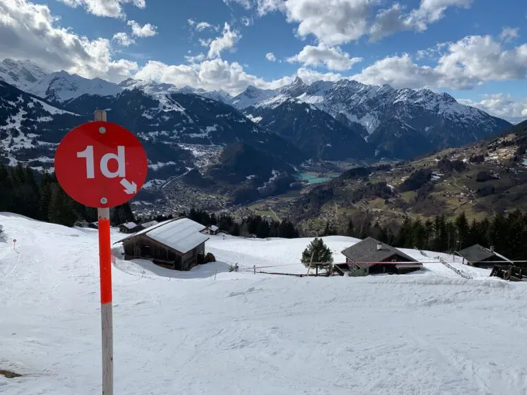 Wintersport lente skiën april