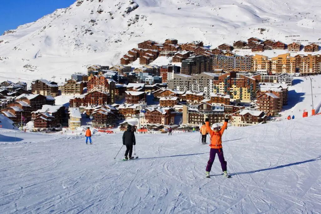 Wintersport in april in Val Thorens