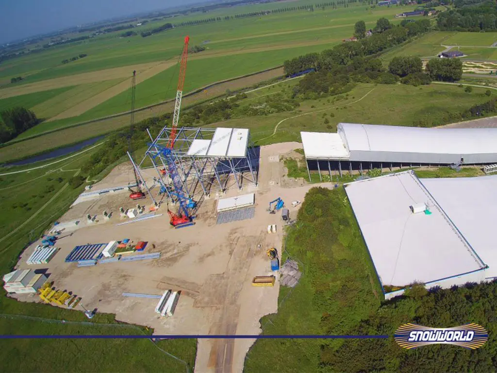 SnowWorld bouw update