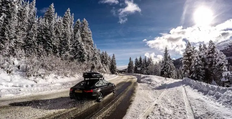 Winterbanden sneeuw weg konigsleiten