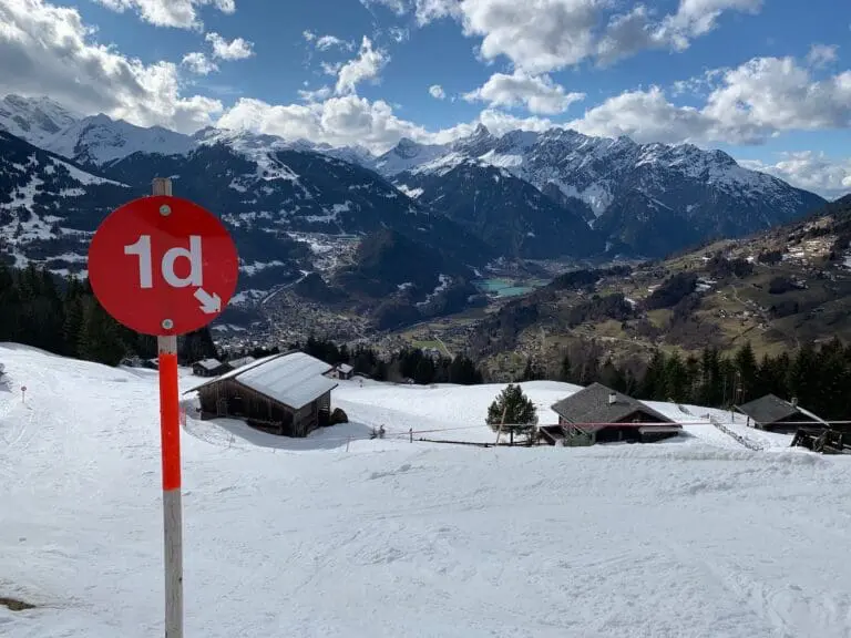 Wintersport lente skiën april