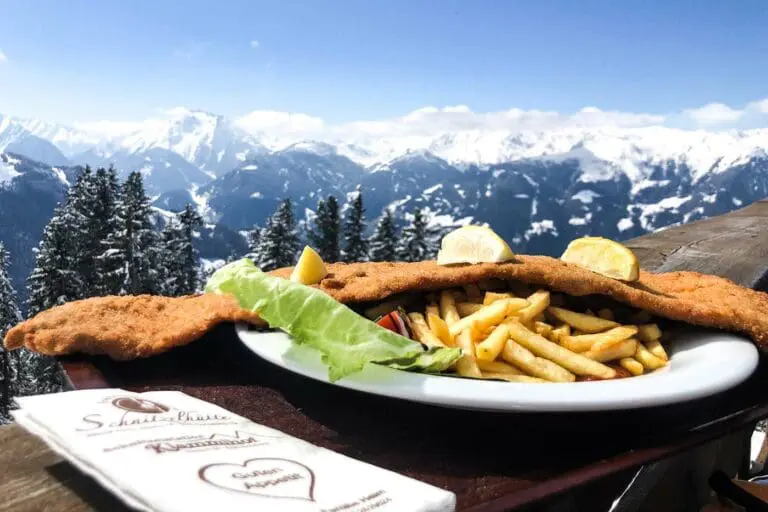 XXXL Wiener Schnitzel in de Zillertal Arena