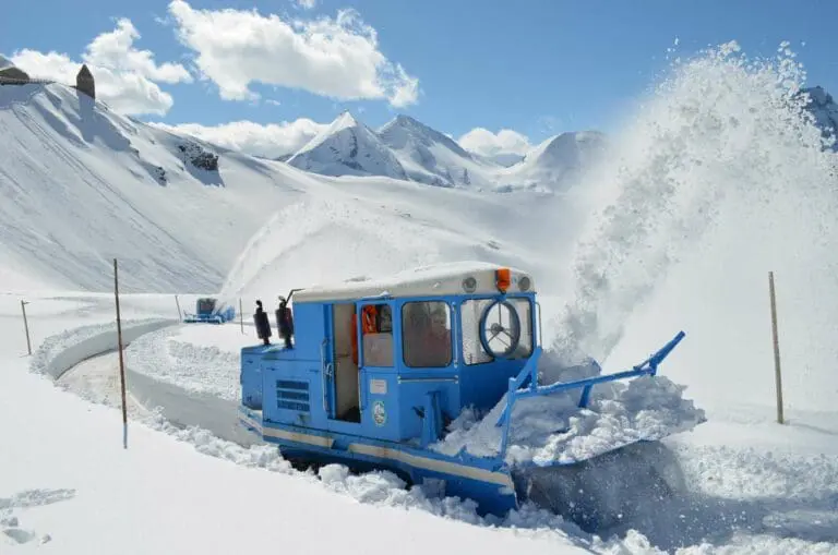 Grossglockner Hochalpenstraße sneeuwvrij maken
