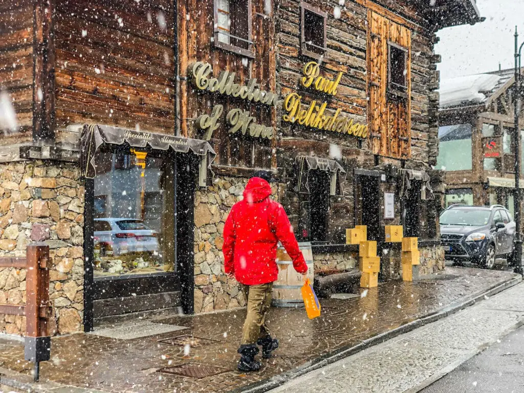 belastingvrij shoppen wintersport in Livigno
