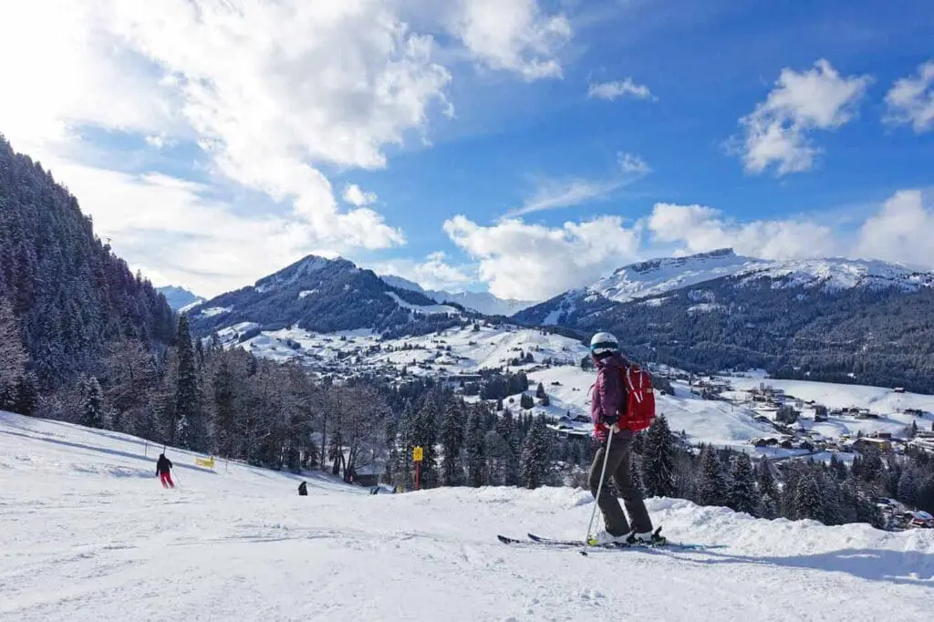 Skiën in het Kleinwalsertal