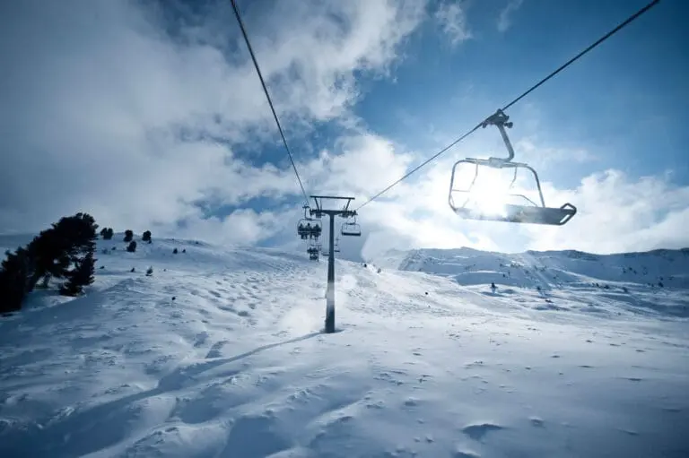Rotmoosbahn vervangen in skigebied Hochzeiger