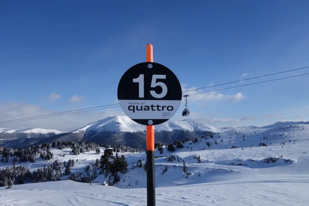 zwarte piste