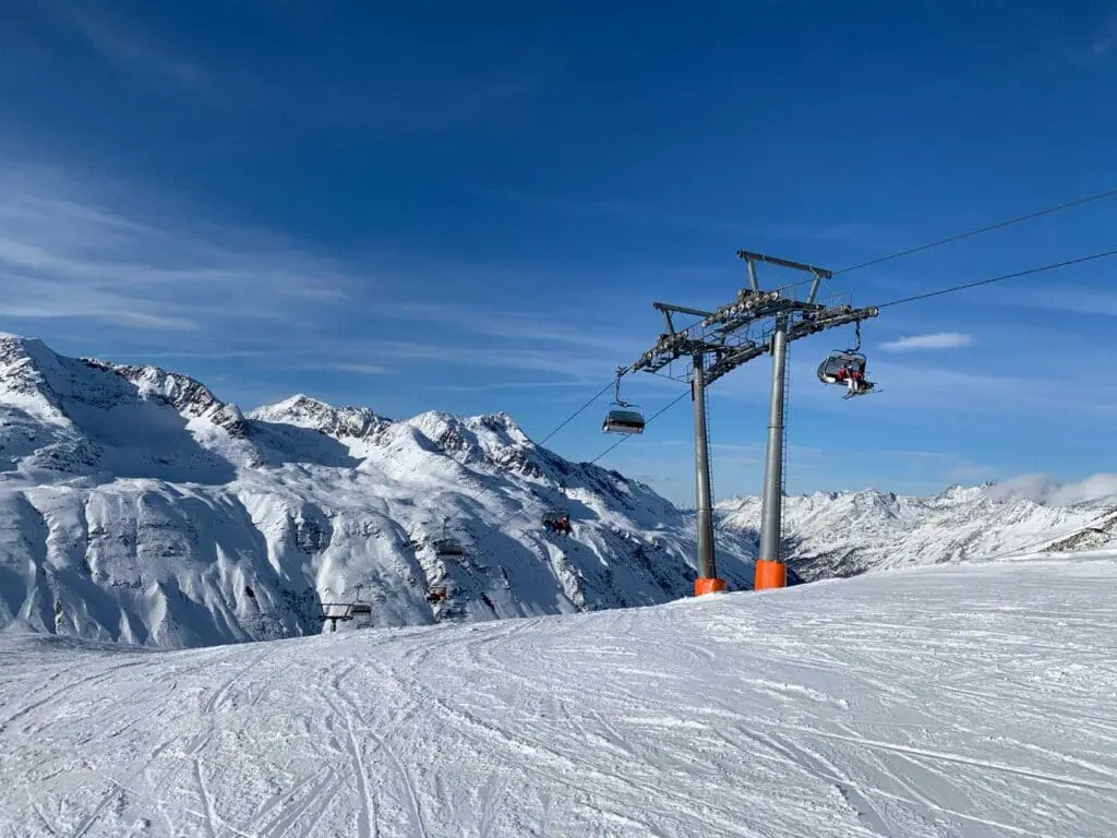 Lege pistes in november