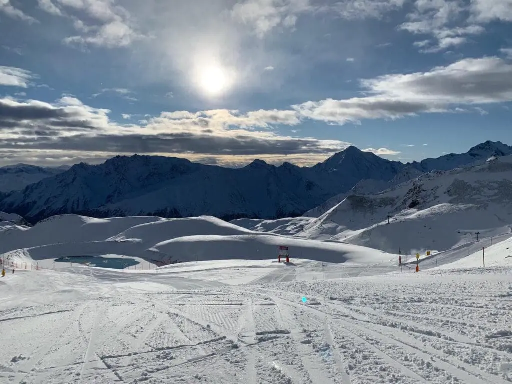 Zon in Ischgl