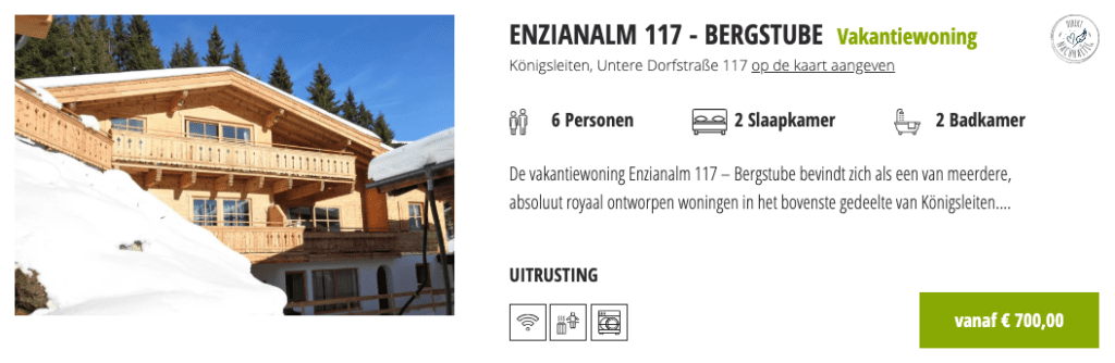 Chalet Enzianalm