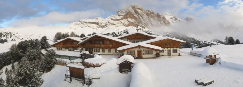 Val Gardena sneeuw